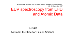EUV spectroscopy of Xe ions from LHD