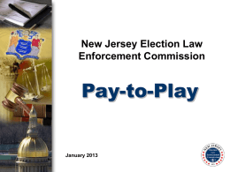 Power-Point Presentation on Pay-to-Play