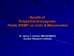 PEMF Essential for Cellular Mitochondrial Health