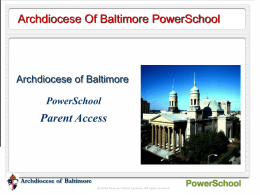 Parent Access - School of the Incarnation