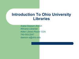 Ohio University Libraries