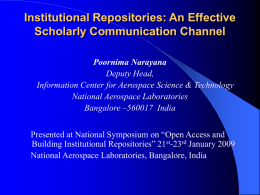 Institutional Repository: