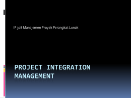 Project Management & IT Project