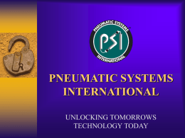 PNEUMATIC SYSTEMS INTERNATIONAL