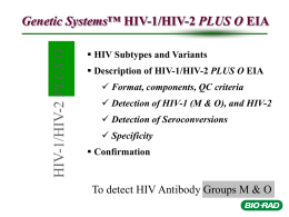 GENSCREEN PLUS HIV Ag-Ab
