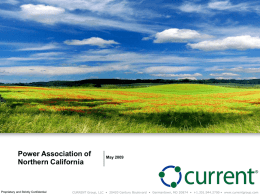PowerPoint Template - The Power Association of Northern