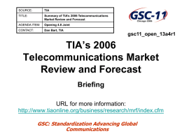 Telecom Today - DePaul University