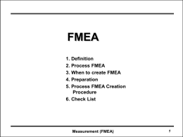 FMEA - Daum