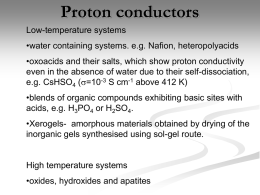 Slajd 1 - Polymer Ionics Research Group