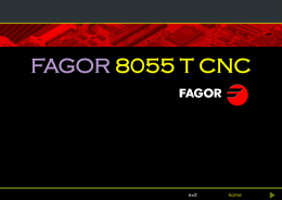CNC 8055 T - Fagor Automation