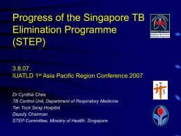 TB in Singapore