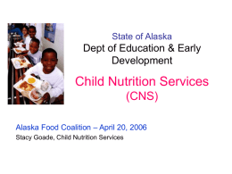 State of Alaska Dept of Education & Early Development