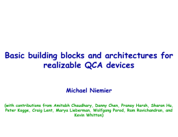 Lecture 1: Computer Architecture