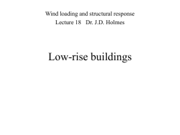Low-rise buildings - LSU Hurricane Engineering