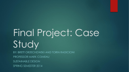 Final Project: Case Study
