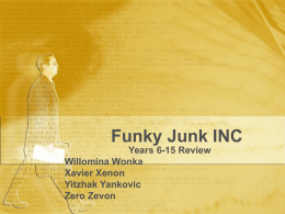 Funky Junk INC - GLO-BUS