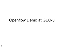 OpenFlow Project