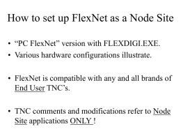 FlexNet using single RS