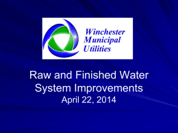 Water System Improvements