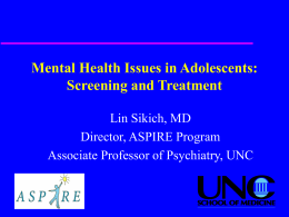 The Use of Antipsychotics in Children and Adolescents