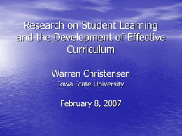 PER GSQ Talk - PhysicsEducation.net
