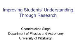 Dr. Singh's PPT Slides - Pennsylvania State University