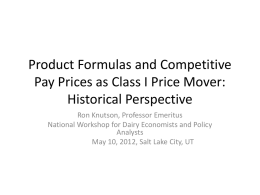 Product Formulas and Competitive Pay Prices