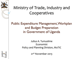 幻灯片 1 - Ministry of Trade, Industry and Cooperatives