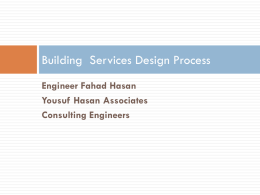 Building Services - Pakistan Engineering Council