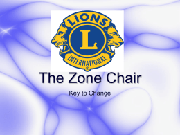 The Zone Chair - e