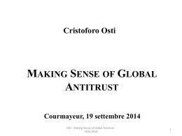 Cristoforo Osti - Fondazione Courmayeur