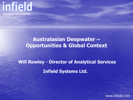 Delivering Deepwater Developments in Australasia