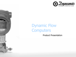 Company Name - Dynamic Flow Computers