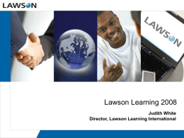 Lawson - Corporate Template
