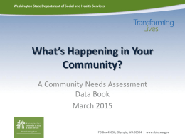 What’s Happening in Your Community?