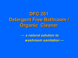 DFC 101 Detergent Free Cleaner - ECOgent