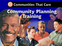 Table of Contents I. Introduction This module “Communities