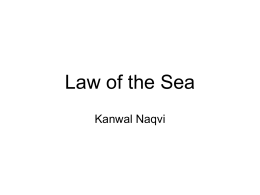 Law of the Sea - Knowledge and Virtue (CSS 2016)