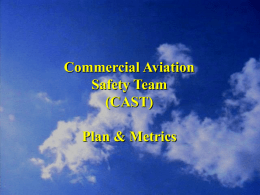 SAFER SKIES Briefing - International Civil Aviation
