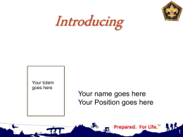 PowerPoint Presentation - Bringing the Vision to Life