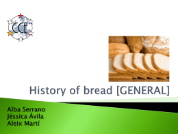 History of bread [GENERAL]