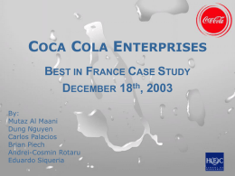 Coca Cola - HEC Paris