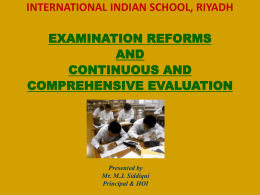 (Download) - Welcome to International Indian School, Riyadh.