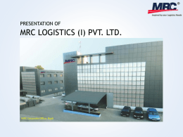 MRC LOGISTICS (I) PVT. LTD.