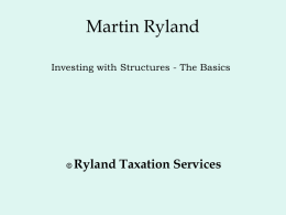 Martin Ryland - Ryland Taxation Services
