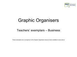 Graphic Organisers