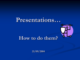 Prezentacja programu PowerPoint