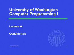 UW-Lecture 6 Slides