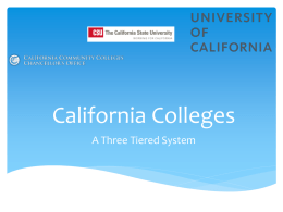 California Colleges