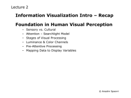 InfoVis Online - Lecture 2
